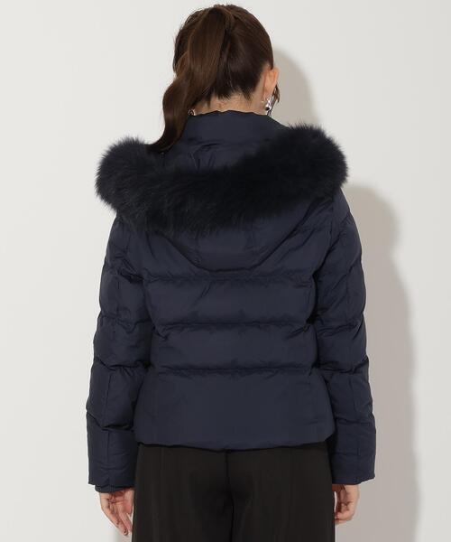 FOXファー付きショートダウン（ダウンジャケット/コート）｜AND