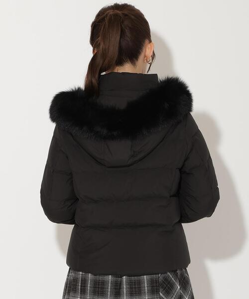 FOXファー付きショートダウン（ダウンジャケット/コート）｜AND