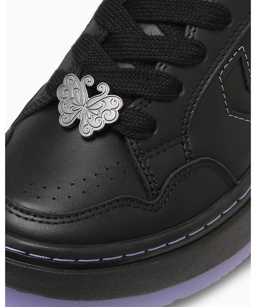 CONVERSE(コンバース)の「WEAPON PLTS OX / ANNA SUI / ウエポン PLTS OX / アナ スイ(スニーカー・レディース・ブラック×パープル・6.5/6/5.5/5/7.5/7)」の7枚目の写真