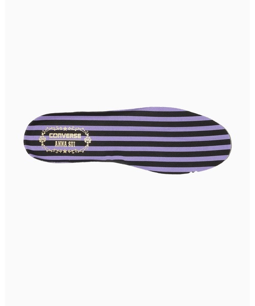 CONVERSE(コンバース)の「WEAPON PLTS OX / ANNA SUI / ウエポン PLTS OX / アナ スイ(スニーカー・レディース・ブラック×パープル・6.5/6/5.5/5/7.5/7)」の11枚目の写真