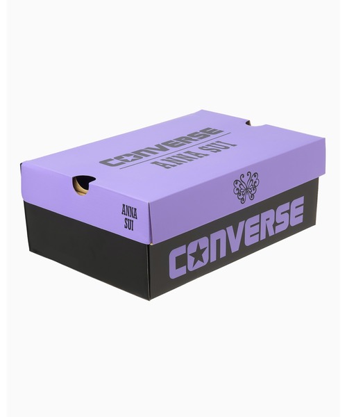 CONVERSE(コンバース)の「WEAPON PLTS OX / ANNA SUI / ウエポン PLTS OX / アナ スイ(スニーカー・レディース・ブラック×パープル・6.5/6/5.5/5/7.5/7)」の12枚目の写真