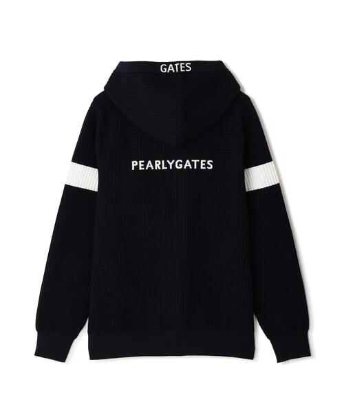 PEARLY GATES(パーリーゲイツ)の「【PEARLY GATES】12G ダブルJQ(ニット/セーター・レディース・ネイビー/ホワイト/ピンク・SMALL/MEDIUM/LARGE)」の18枚目の写真