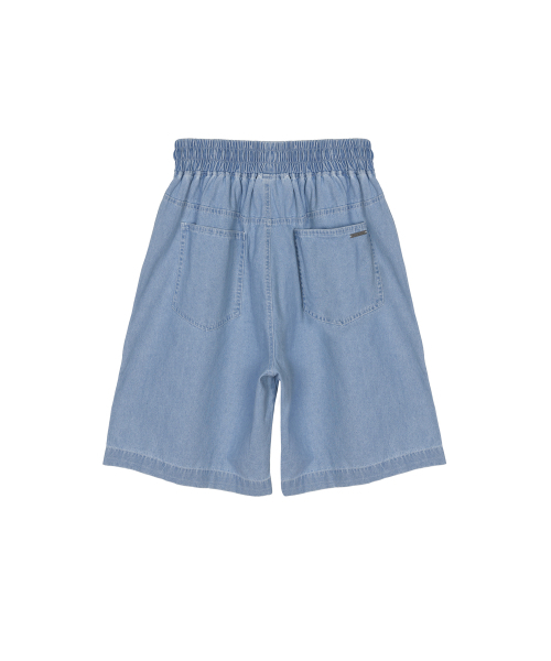NICK&NICOLE(ニックアンドニコール)の「WASHED BANDING BURMUDA DENIM PANTS_SKY BLUE(その他パンツ・レディース・その他・SMALL/MEDIUM)」の8枚目の写真