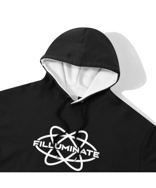 F.ILLUMINATE（フィルミネイト）の「オーバーサイズサークルフードパーカー-ブラック（パーカー・レディース・その他・SMALL/MEDIUM/LARGE/X-LARGE）」の3枚目の写真