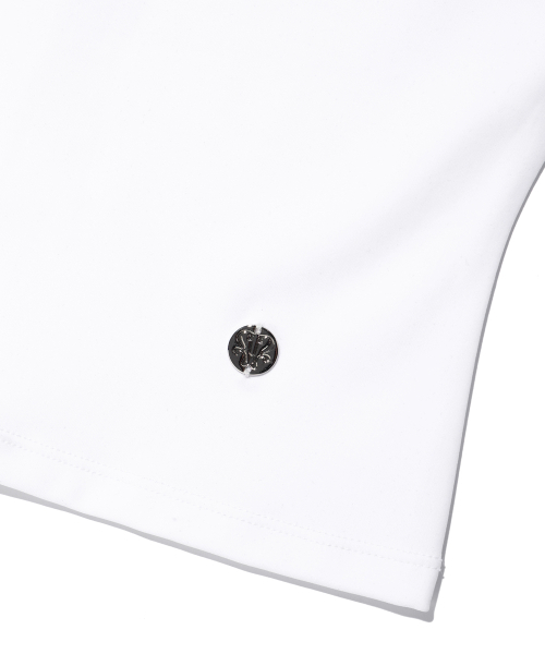 YOUHEE（ユヒ）の「BASIC BOAT NECK SLEVELESS WHITE（Tシャツ/カットソー・レディース・その他・SMALL/MEDIUM）」の6枚目の写真