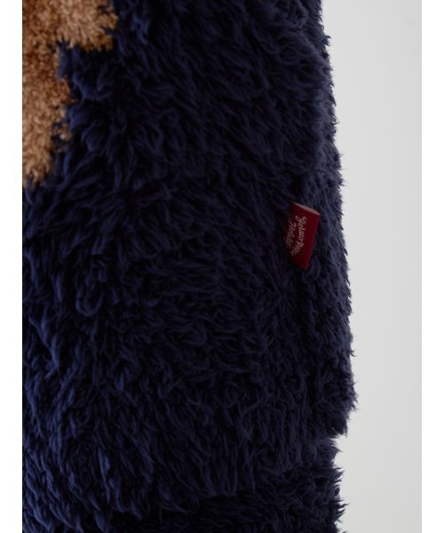 gelato pique(ジェラートピケ)の「【HOLIDAY】【HOMME】ジェラートスノーベアジャガードショールカーディガン(ルームウェア/パジャマ・メンズ・ネイビー・L/M)」の16枚目の写真