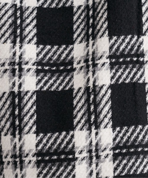 natural couture（ナチュラルクチュール）の「選べる丈チェックナロースカート（スカート・レディース・ブラウン系その他/グレー系その他/ブラック・SMALL/FREE）」の15枚目の写真