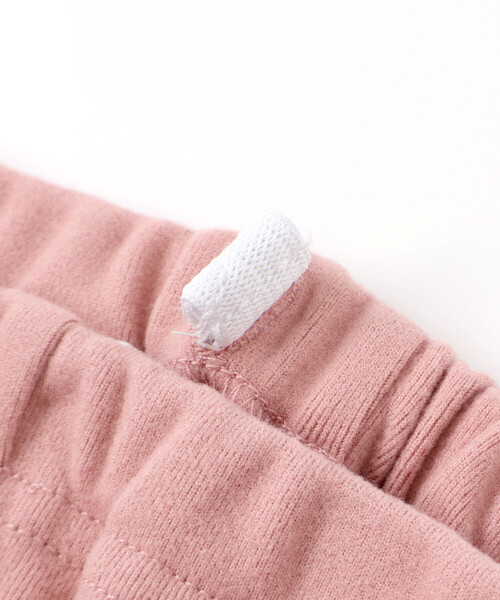 SLAP SLIP（スラップスリップ）の「ネコウサギ耳付きアニマルモチーフレギンス(80~130cm)（レギンス/スパッツ・キッズ・オフホワイト/ピンク・80ｃｍ/90cm/110cm/100cm/120cm/130cm）」の4枚目の写真