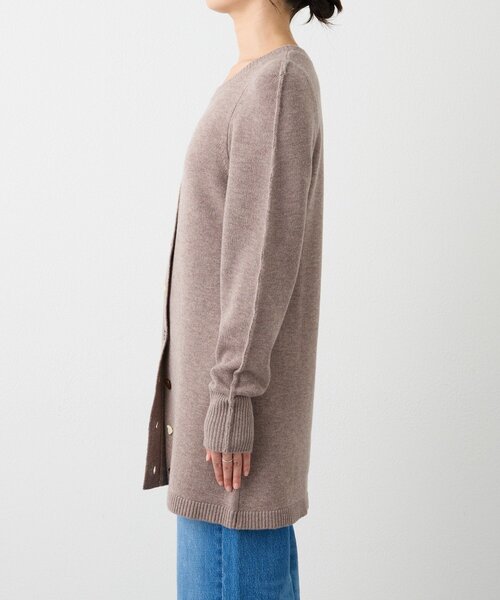 RIVE DROITE（リヴドロワ）の「【à Nice （ア ・ニース）】スリットニット（ニット/セーター・レディース・チャコールグレー/ベージュ・FREE）」の20枚目の写真