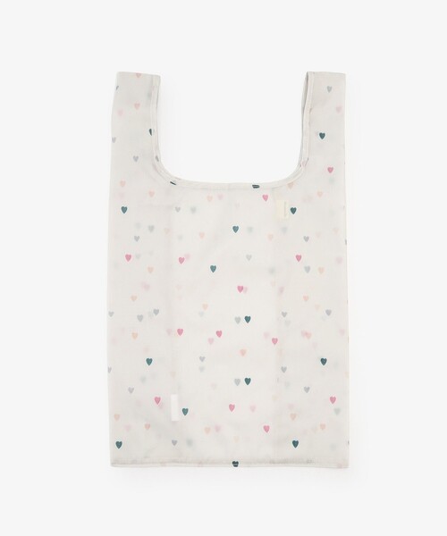 Afternoon Tea（アフタヌーンティー）の「ハートポーチ付きショッピングバッグ（エコバッグ/サブバッグ・レディース・ピンク/ベージュ・ONE SIZE）」の4枚目の写真