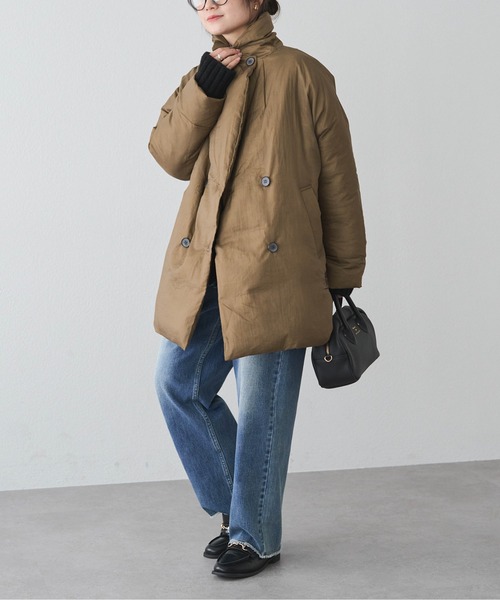 リサイクルダウンテーラードコート（ダウンジャケット/コート）｜PUAL