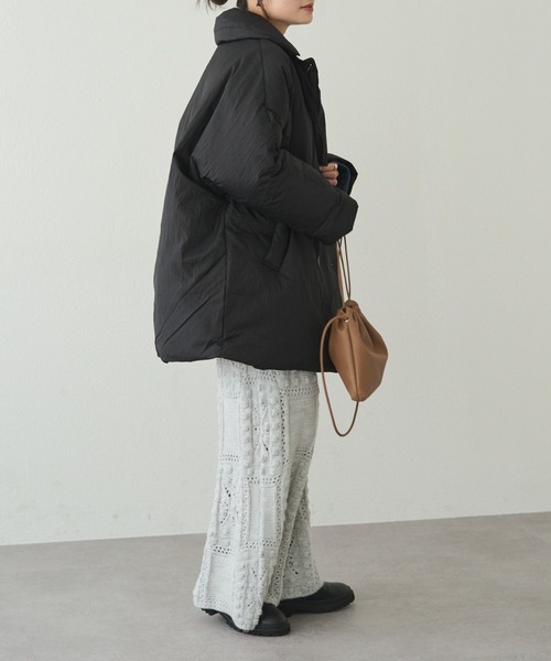 セール】リサイクルダウンテーラードコート（ダウンジャケット/コート