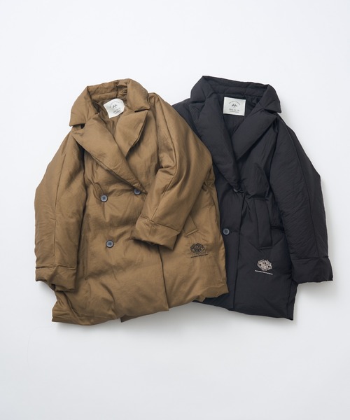 リサイクルダウンテーラードコート（ダウンジャケット/コート）｜PUAL