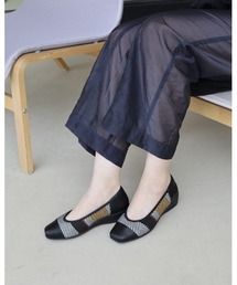 メッシュバイカラーバレエ