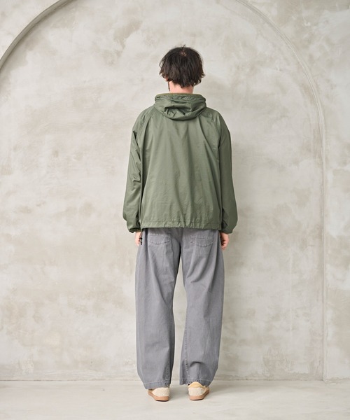 Kelen(ケレン)の「「KELEN MENS / ケレン メンズ」SHEER RIP HOODIE(その他アウター・メンズ・カーキ/ブラック/ホワイト・40/38/42)」の11枚目の写真