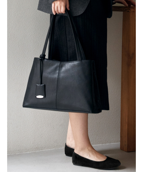 DEMERIEL（ドゥメリエル）の「Serena Shopper Bag Black（ショルダーバッグ・レディース・その他・FREE）」の3枚目の写真