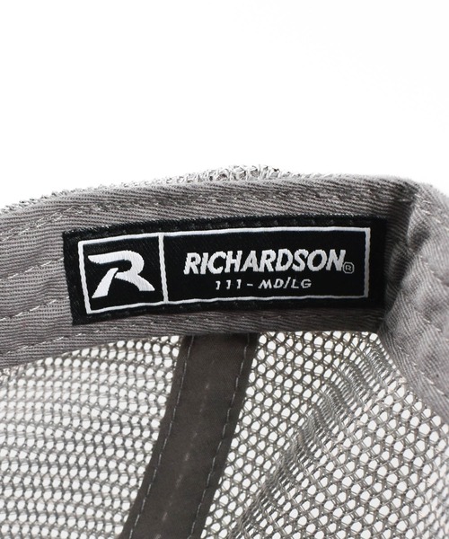 RICHARDSON（リチャードソン）の「【PH3】【RICHARDSON/リチャードソン】Garment-Washed Trucker Cap 111ric（キャップ・メンズ・レッド系その他・FREE）」の8枚目の写真