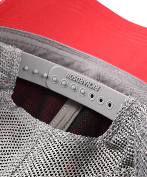 RICHARDSON（リチャードソン）の「【PH3】【RICHARDSON/リチャードソン】Garment-Washed Trucker Cap 111ric（キャップ・メンズ・レッド系その他・FREE）」の11枚目の写真