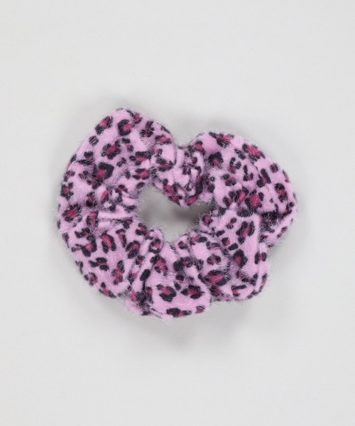 SPINNS（スピンズ）の「ヒョウ柄シュシュ/レオパード（シュシュ・レディース・ピンク・ONESIZE）」の8枚目の写真