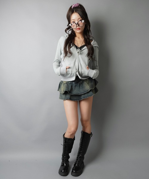 SPINNS（スピンズ）の「ヒョウ柄シュシュ/レオパード（シュシュ・レディース・ピンク・ONESIZE）」の6枚目の写真