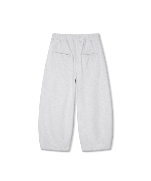 ANGLAN（アングラン）の「Steady Symbol Sweat Balloon Pants - White Melange（スウェットパンツ・メンズ・その他・FREE）」の6枚目の写真