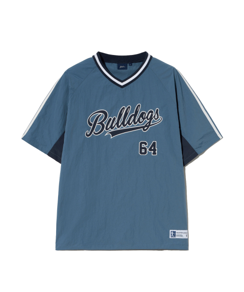 YALE(イェール)の「ベースボールナイロンショートスリーブ_ブルー(Tシャツ/カットソー・レディース・その他・SMALL/MEDIUM/LARGE/X-LARGE)」の2枚目の写真