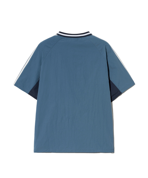 YALE(イェール)の「ベースボールナイロンショートスリーブ_ブルー(Tシャツ/カットソー・レディース・その他・SMALL/MEDIUM/LARGE/X-LARGE)」の3枚目の写真