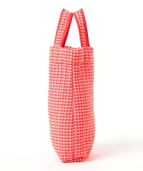 こども ビームス（コドモビームス）の「キルト シューズ バッグ 2026（トートバッグ・キッズ・レッド系その他/ネイビー・ONE SIZE）」の6枚目の写真