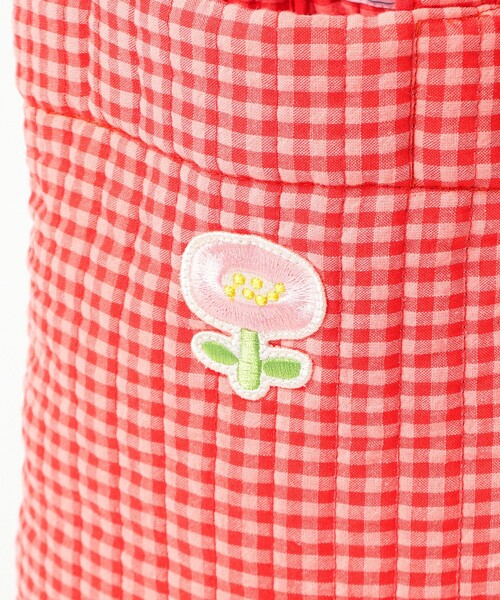 こども ビームス（コドモビームス）の「キルト シューズ バッグ 2026（トートバッグ・キッズ・レッド系その他/ネイビー・ONE SIZE）」の10枚目の写真
