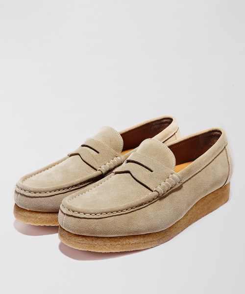 JOSEPHT（ジョセフ）の「MILO BEIGE [ENGLAND SUEDE]（ローファー・メンズ・その他・24cm/28cm）」の3枚目の写真