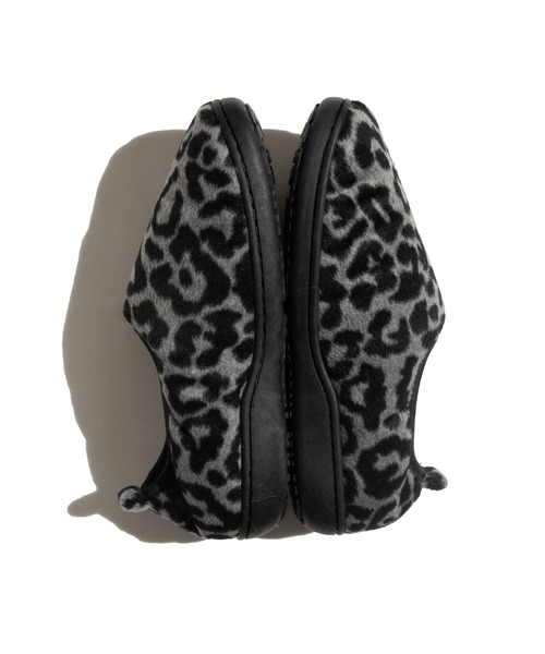 SUBU（スブ）の「SUBU / VAMP LEOPARD（スリッポン・メンズ・ブラック・0/1/2/3/4/00）」の3枚目の写真