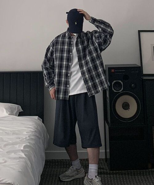 HUKE（ヒューク）の「スケートバミューダパンツ（ネイビー）（その他パンツ・レディース・その他・FREE）」の2枚目の写真