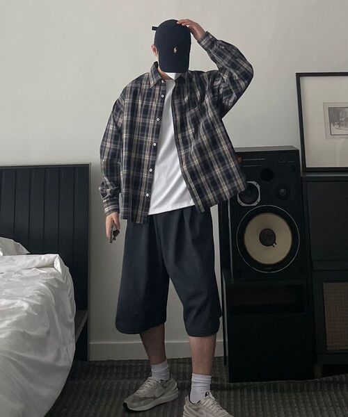 HUKE（ヒューク）の「スケートバミューダパンツ（ネイビー）（その他パンツ・レディース・その他・FREE）」の6枚目の写真