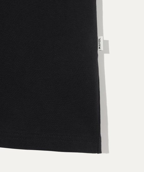 MAYOL(マイヨール)の「高密度プレミアムコットン半袖Tシャツ_ブラック(Tシャツ/カットソー・メンズ・その他・LARGE/X-LARGE)」の5枚目の写真