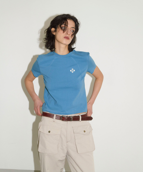 HERETIC(ヘレティック)の「WAVE BASIC T-SHIRT / blue(Tシャツ/カットソー・レディース・その他・FREE)」の2枚目の写真