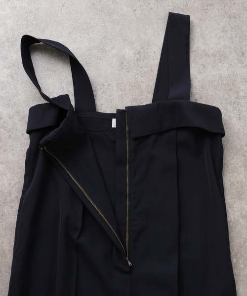 IENA(イエナ)の「Maison IENA 別注 Nell/ネル サロペット 252-20261(サロペット/オーバーオール・レディース・チャコールグレー/ネイビー・36/38)」の10枚目の写真