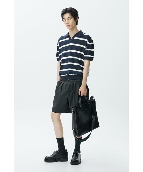 SHOEHI(シューハイ)の「(255〜280)コリンレースアップヒールローファー_LM7546(ローファー・メンズ・ブラック/ブラック系その他・28cm/25.5cm/26cm/26.5cm/27cm/27.5cm)」の9枚目の写真