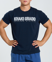 K.A.G シグネチャー1 スタンダードフィット半袖Tシャツ (ネイビー)