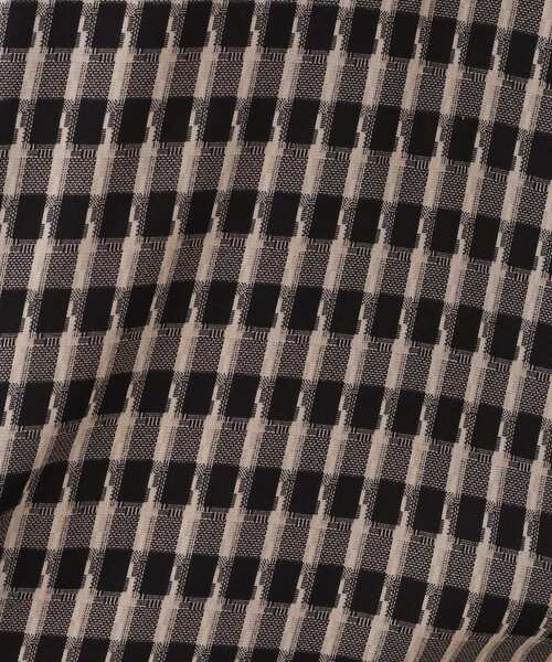 Dessin（デッサン）の「【洗える】バイカラーチェックシャツ（シャツ/ブラウス・メンズ・ブラック系1/レッド系3・02/03）」の10枚目の写真