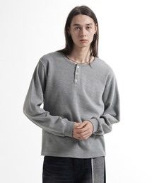 HARE | ユルネックヘンリーネックプルオーバー(HARE)(Tシャツ/カットソー)
