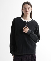 HARE | ユルネックヘンリーネックプルオーバー(HARE)(Tシャツ/カットソー)