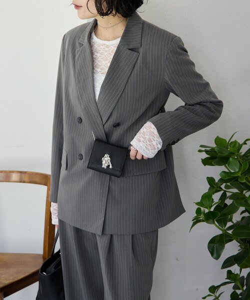 ear PAPILLONNER（イアパピヨネ）の「《本革》フラップマイクロショルダーバッグ（その他・レディース・ブラック系その他/ベージュ系その他・FREE）」の18枚目の写真