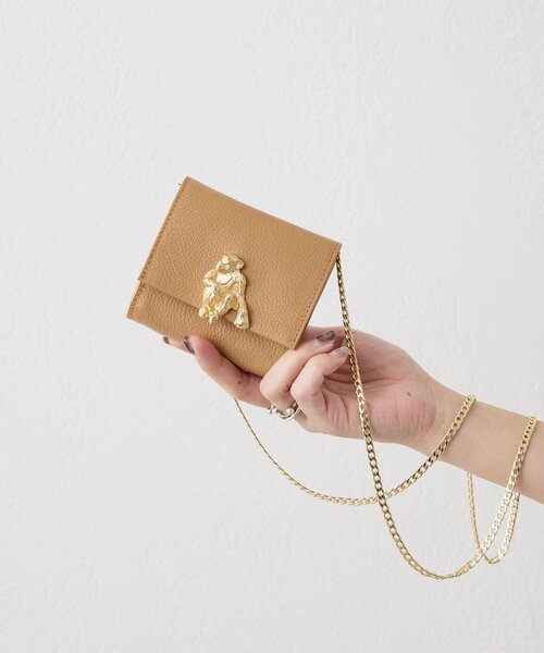 セール】《本革》フラップマイクロショルダーバッグ（その他）｜ear