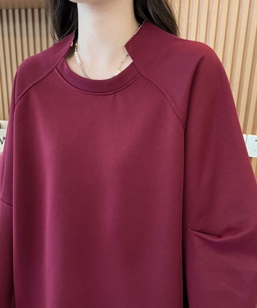SallyLunn(サリーラン)の「裾プリーツレーススウェット(スウェット・レディース・スミクロ・MEDIUM/LARGE)」の9枚目の写真