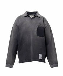 Maison MIHARA YASUHIRO | Sun Faded Like Collared Long Sleeve T-shirt(Tシャツ/カットソー)