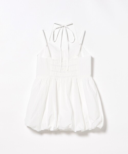 BEAMS HEART（ビームスハート）の「バルーン キャミ チュニック ワンピース（チュニック・レディース・チャコールグレー/ホワイト・FREE）」の11枚目の写真