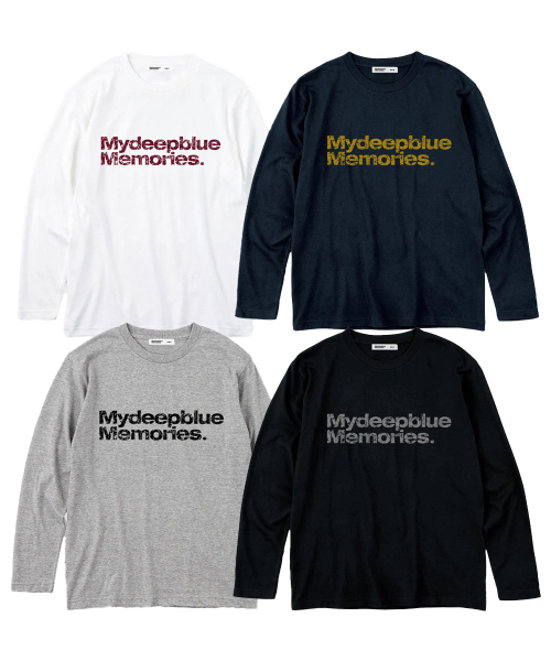 mydeepbluememories（マイディープブルーメモリーズ）の「MM TEXT LONG SLEEVE TEE(GREY)（Tシャツ/カットソー・レディース・グレー・FREE/MENS）」の11枚目の写真
