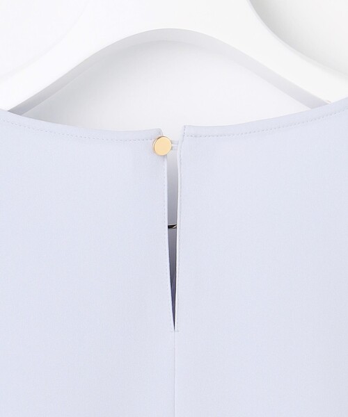 ANY SIS（エニィスィス）の「フリル ブラウス（シャツ/ブラウス・レディース・スカイブルー系/ホワイト系・X-SMALL）」の16枚目の写真