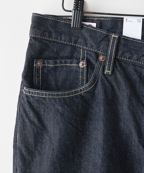 EDWIN（エドウィン）の「【EDWIN/エドウィン】【誇りの日本製・13.75oz】403 スタンダードストレート ワンウォッシュ 原点回帰のRING糸（デニムパンツ・メンズ・ワンウォッシュ・36inch/35inch/34inch/33inch/32inch/31inch/30inch/28inch/29inch）」の6枚目の写真
