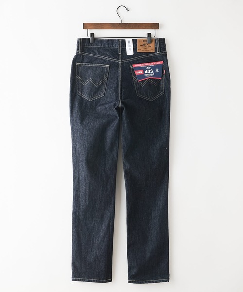 EDWIN（エドウィン）の「【EDWIN/エドウィン】【誇りの日本製・13.75oz】403 スタンダードストレート ワンウォッシュ 原点回帰のRING糸（デニムパンツ・メンズ・ワンウォッシュ・36inch/35inch/34inch/33inch/32inch/31inch/30inch/28inch/29inch）」の3枚目の写真